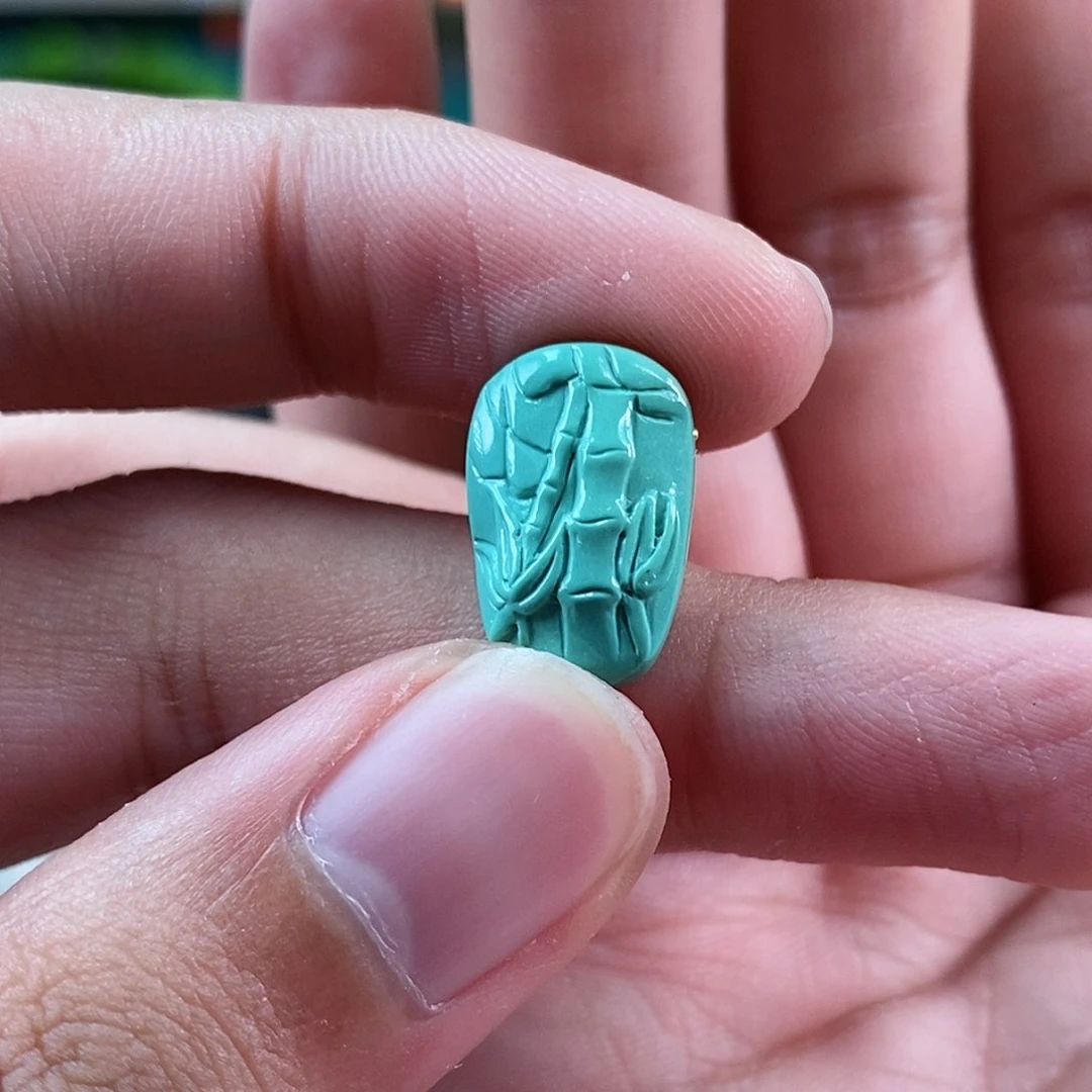 绿松石珠宝奇石未镶嵌