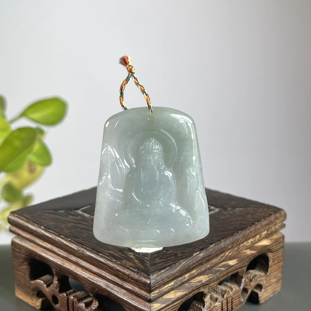 JCB06-29 天然缅甸A货翡翠 大日如来