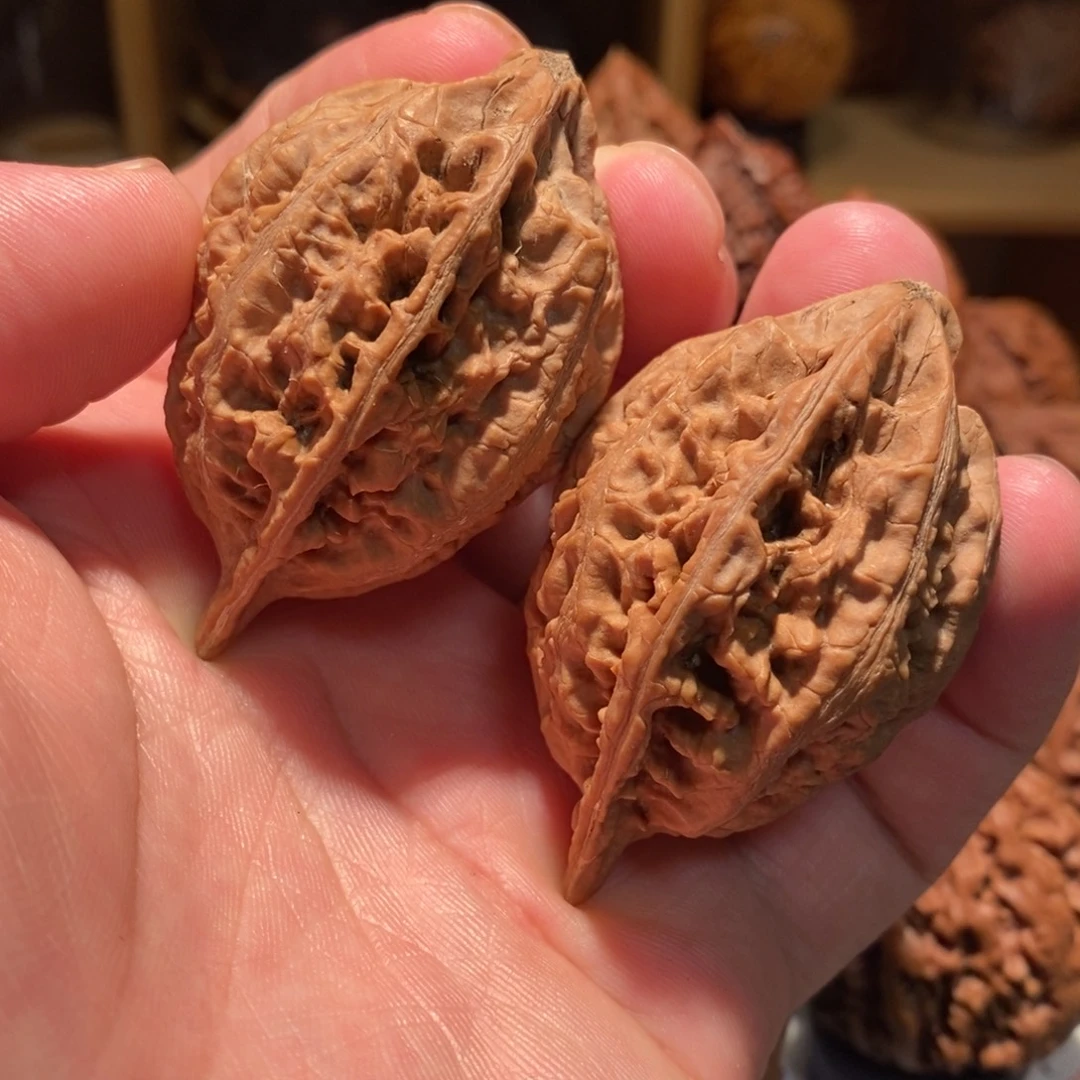 文玩核桃吊坠红缨枪