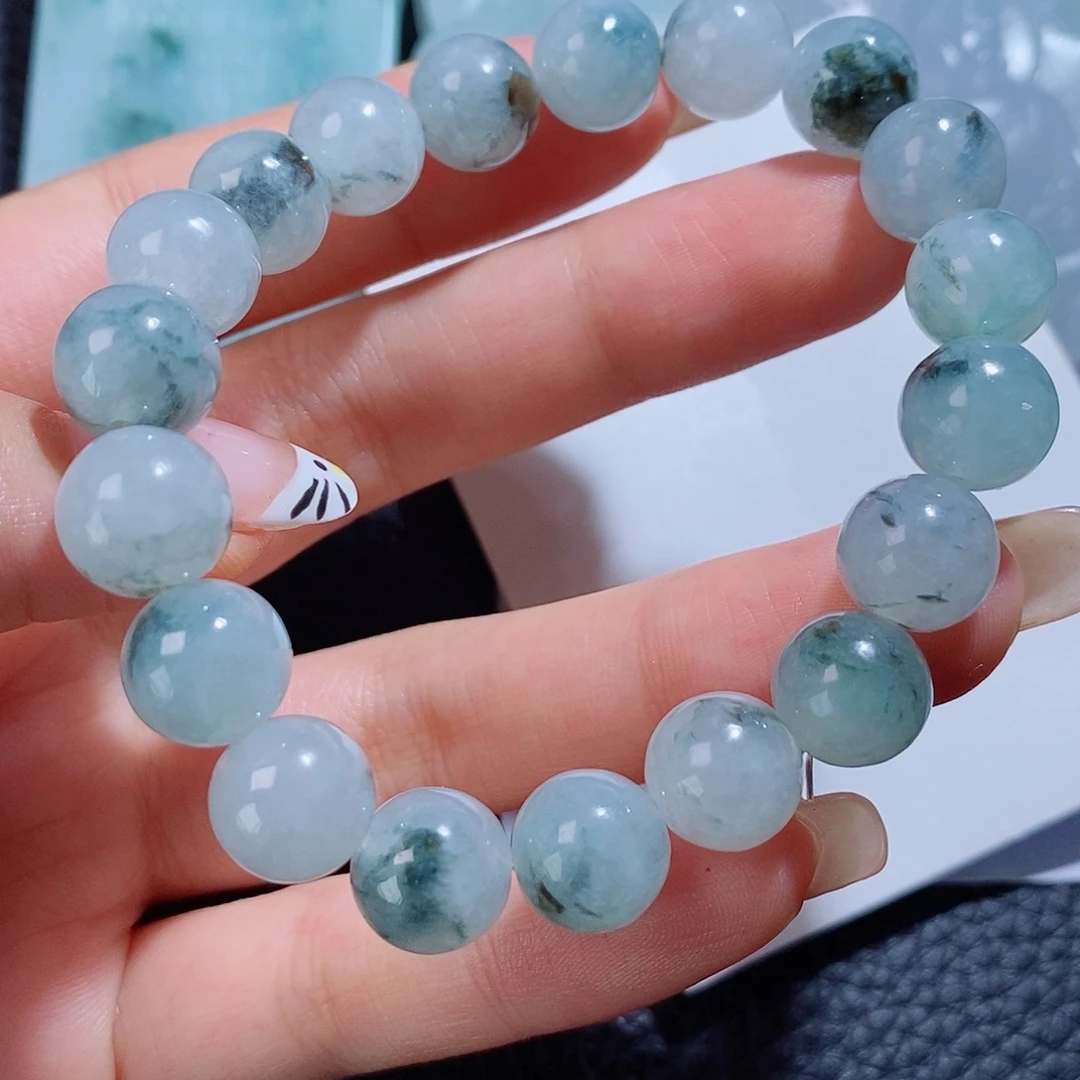 定制翡翠未镶嵌毛货付款后确认抛光