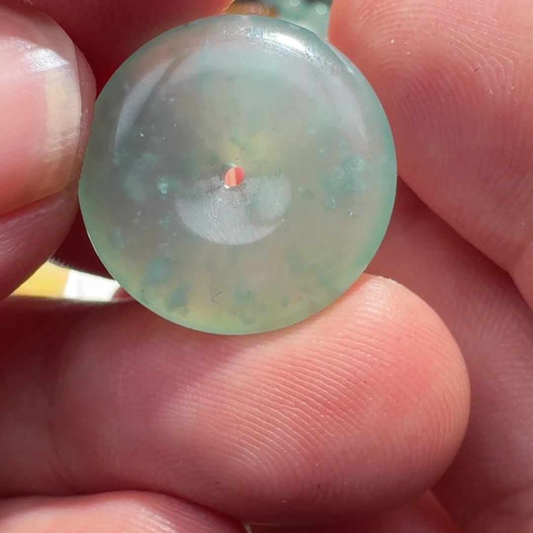 未镶嵌定制翡翠天然翡翠扣子