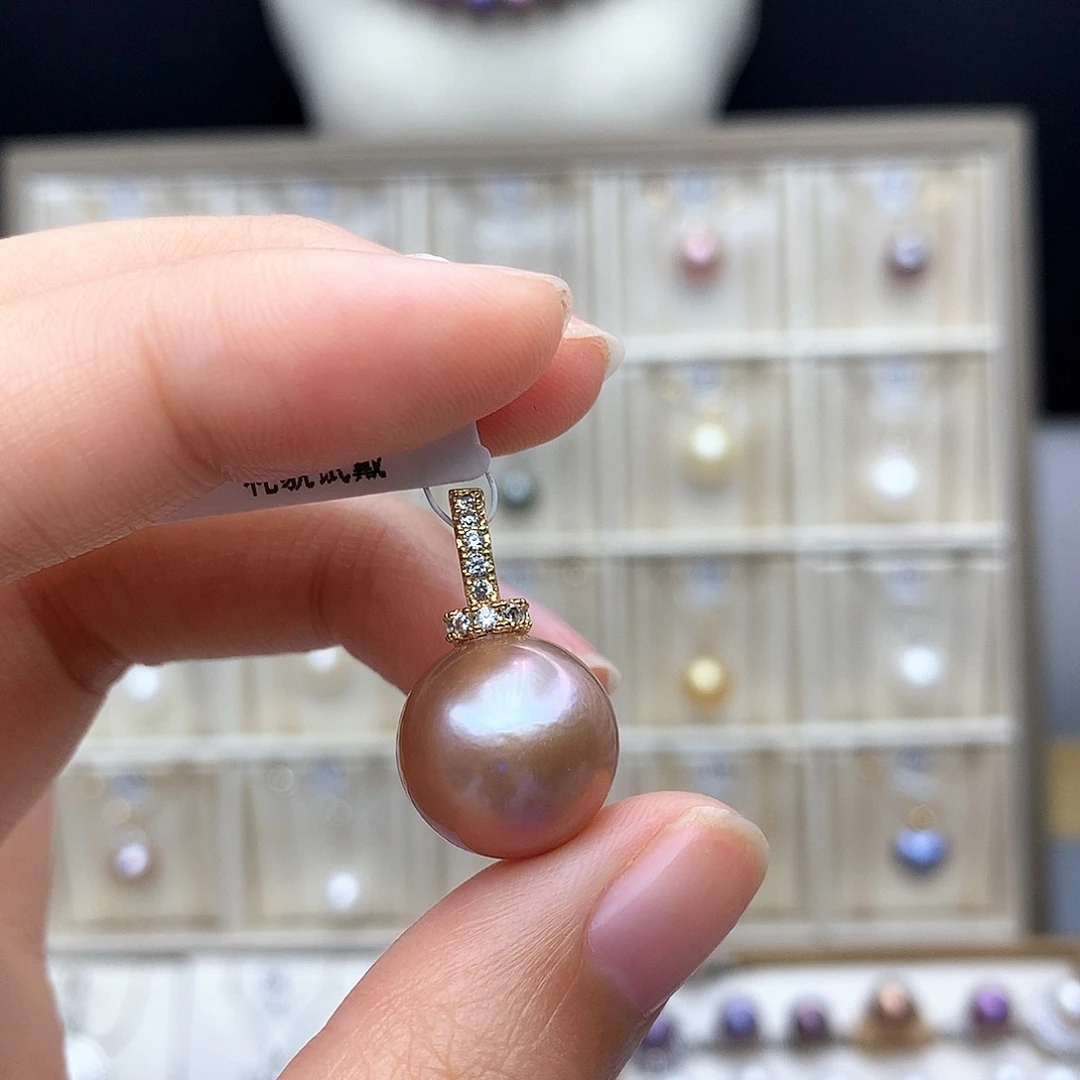 淡水珍珠颈饰合金