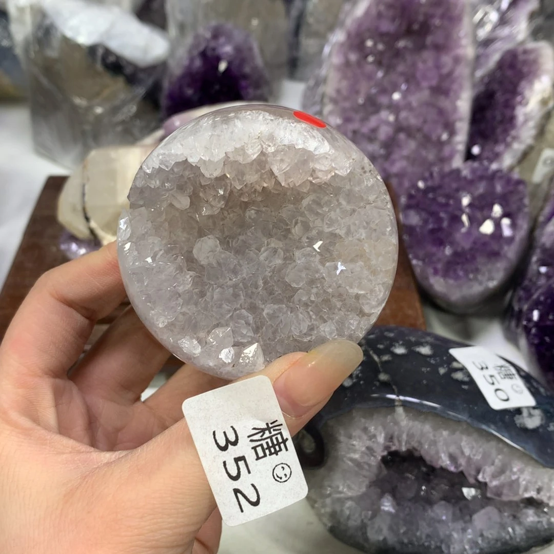 紫晶摆件未镶嵌水晶