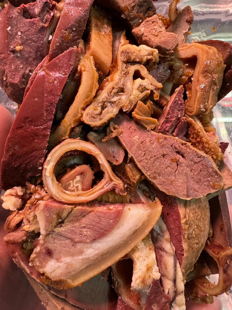 酱羊杂 2斤 清真食品