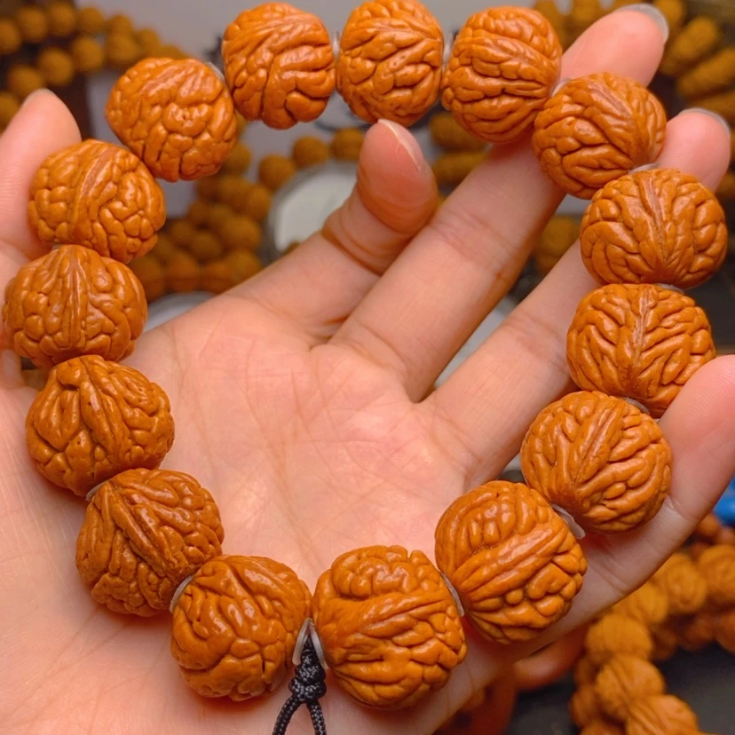 【闪购商品】桃核手串讲**李桃核桃核