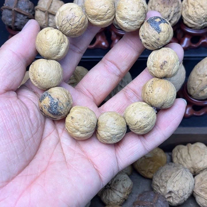 核桃铁核桃QQ糖手串