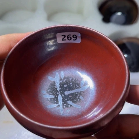 茶盏原矿原釉柴烧建盏
