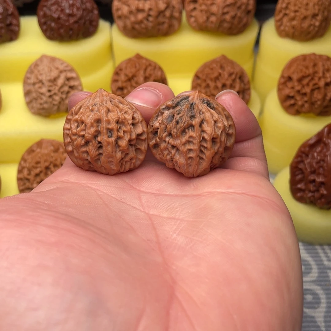 把件文玩核桃30全品石核编号1087