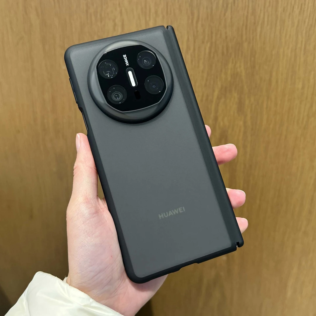 适用华为Matex6超薄Matex5磨砂硅胶软壳夏天清凉手感全包自带镜头