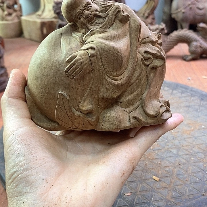 木一**啡木雕作品摆件