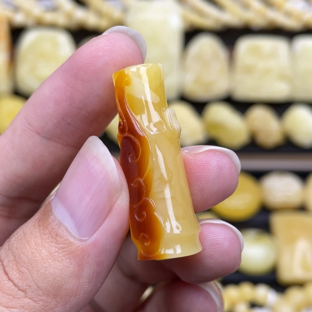 裸石琥珀未镶嵌琥珀蜜蜡