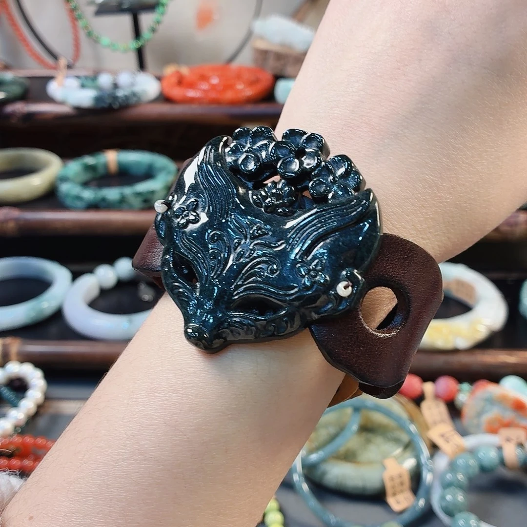 翡翠未镶嵌手链手串