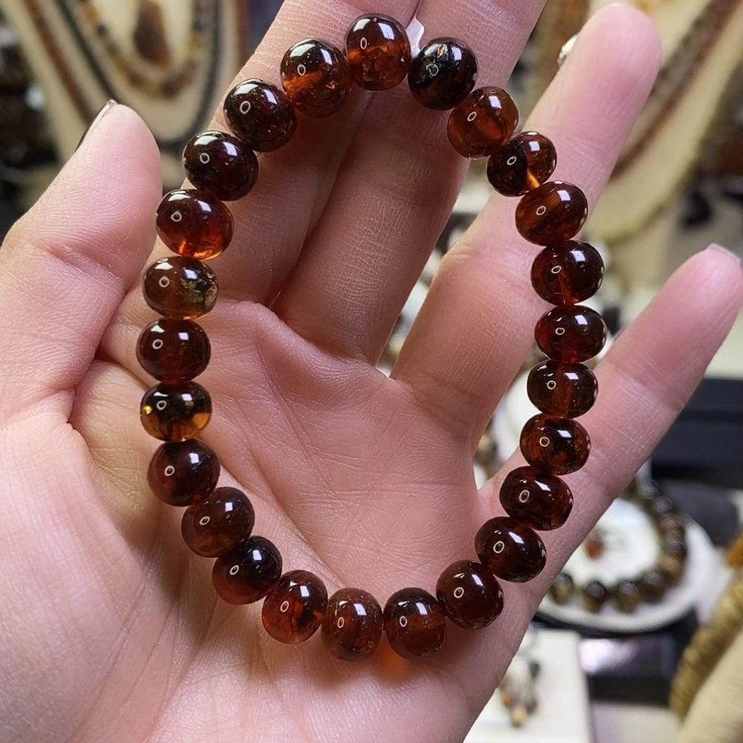 玖***月琥珀未镶嵌裸石血珀8+