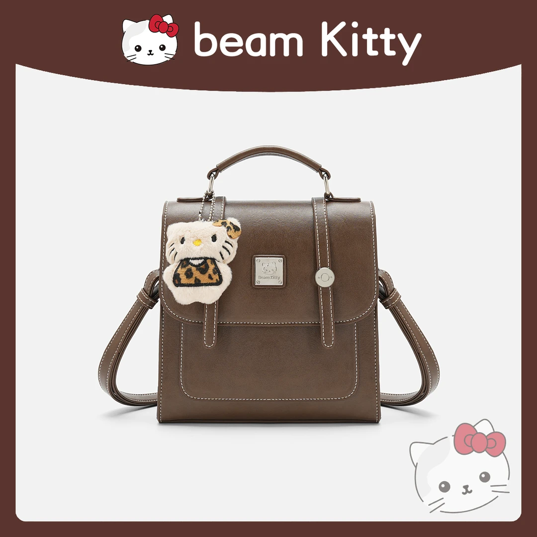 【小艺粉丝专属】复古潮流时尚轻奢双肩包手提斜挎-5639-2