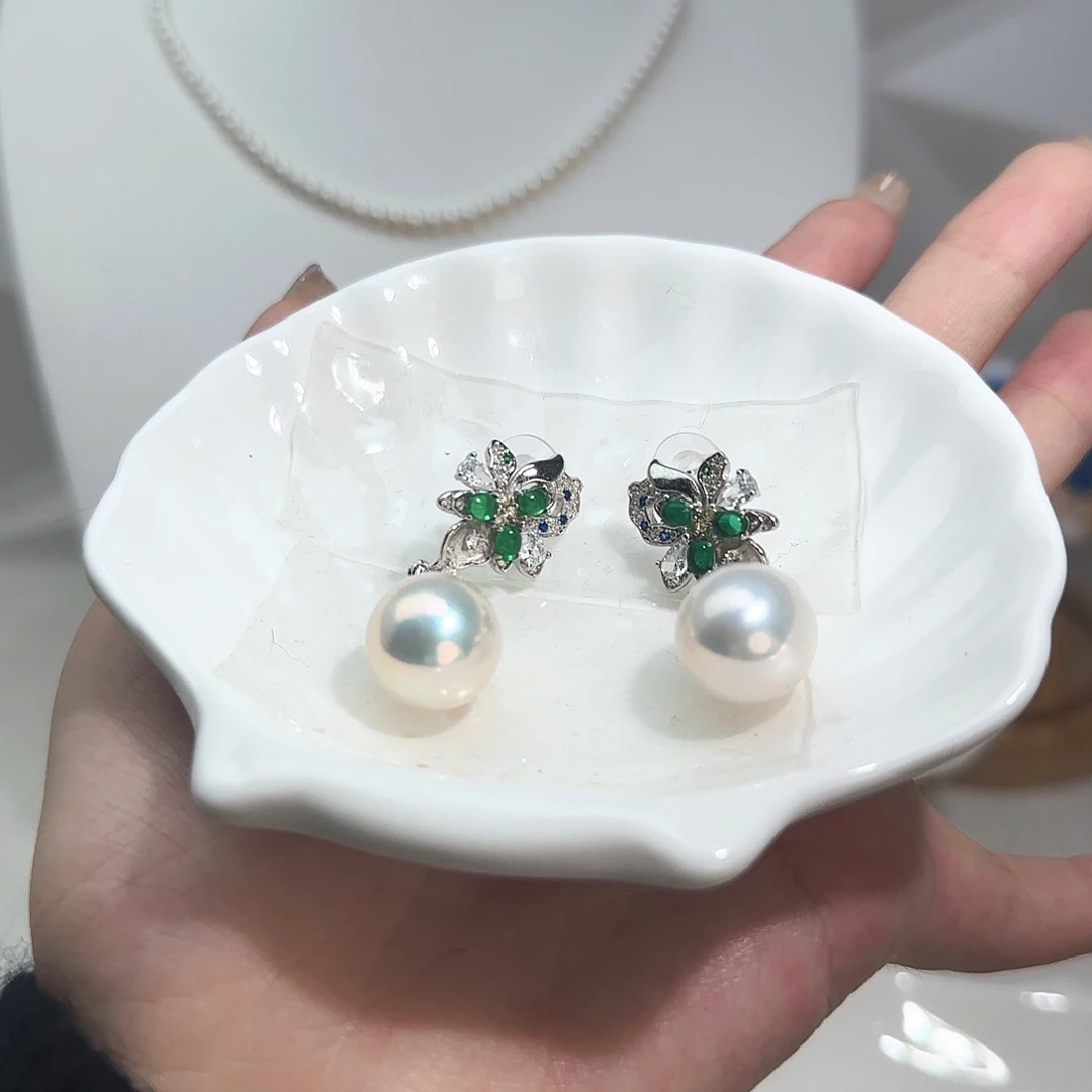 耳饰未镶嵌淡水珍珠