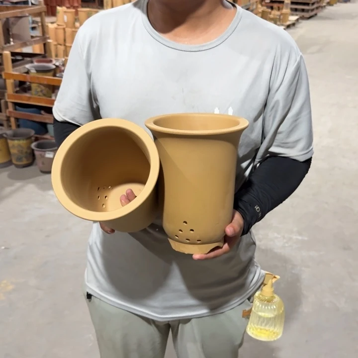 紫砂花盆紫砂花盆破损补发