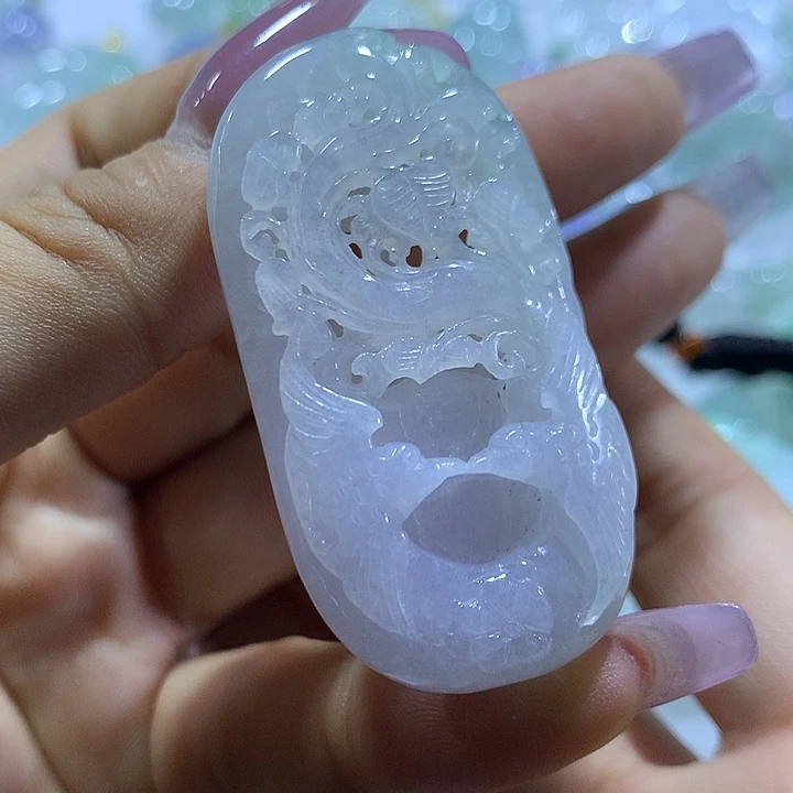 翡翠未镶嵌颈饰天然翡翠A货吊坠