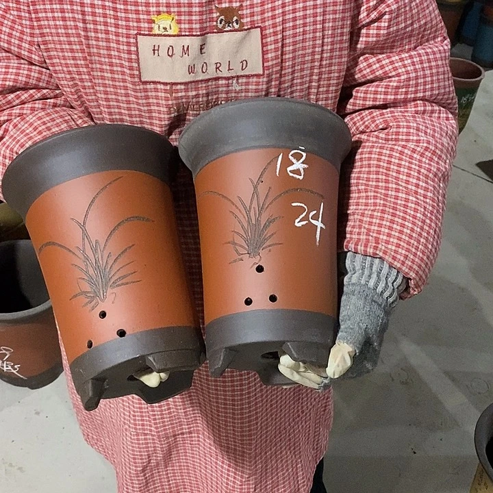 紫砂花盆紫砂花盆