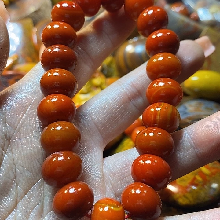 应***住玛瑙/玉髓未镶嵌手链