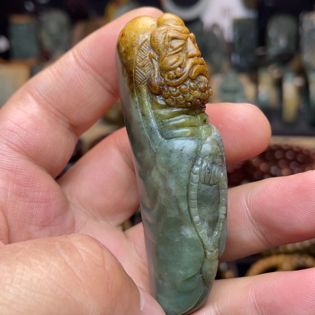 岫岩河磨玉（透闪石质玉）未镶嵌颈饰