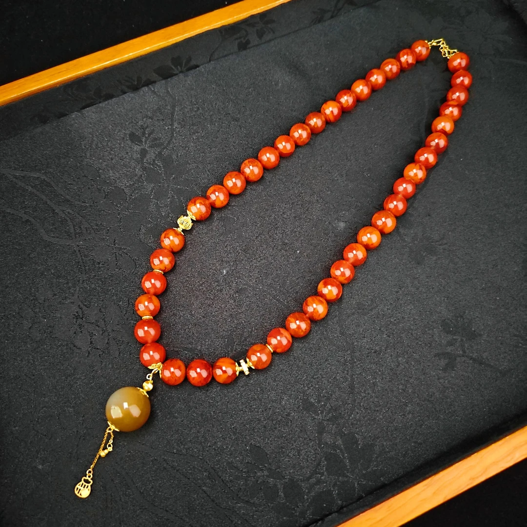 南红项链【6246D】