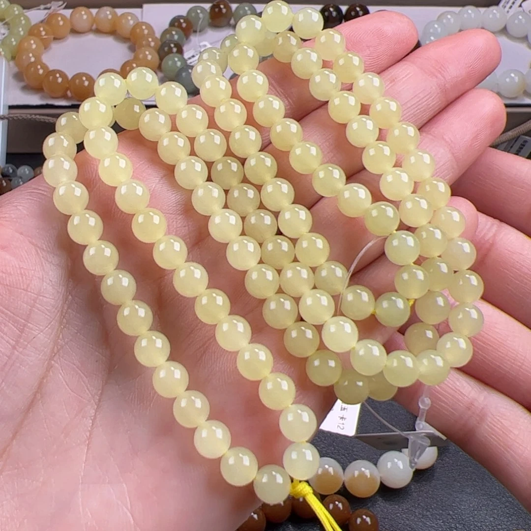 和田玉手链未镶嵌