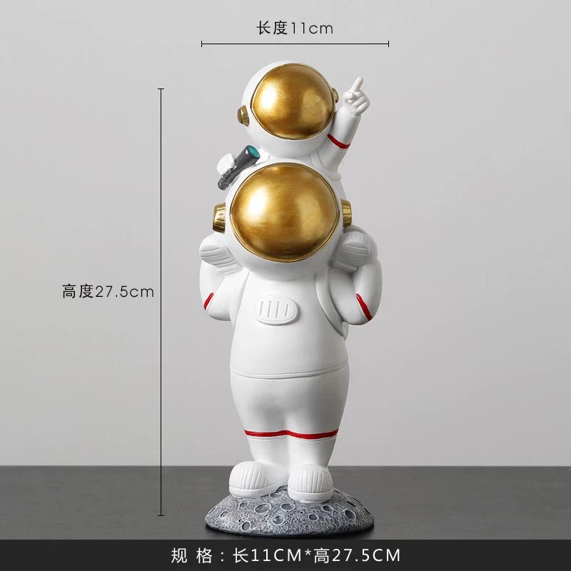 创意宇航员摆件客厅桌面装饰品提升幸福感家居太空人