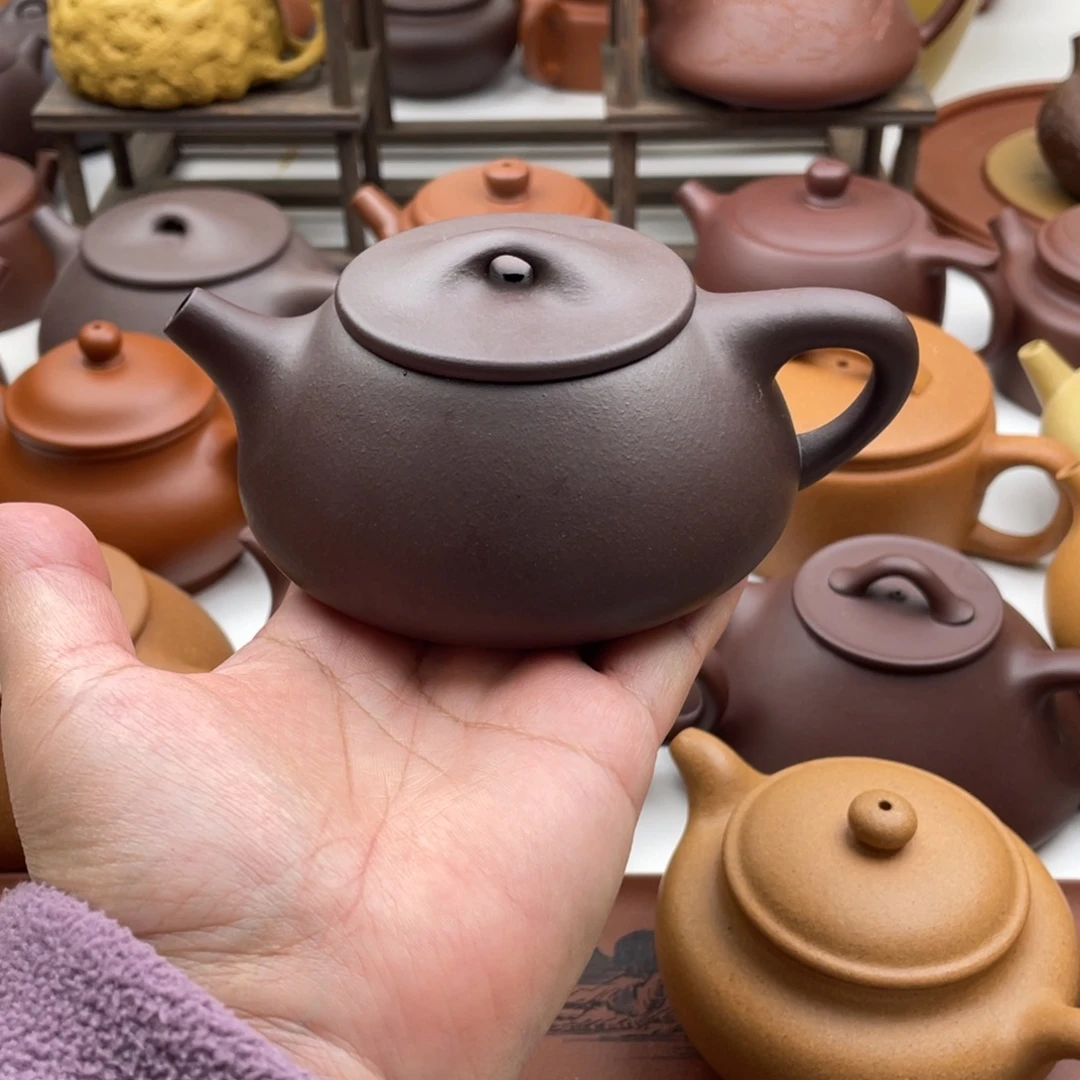 茶壶紫砂宜兴紫砂微瑕微瑕200cc