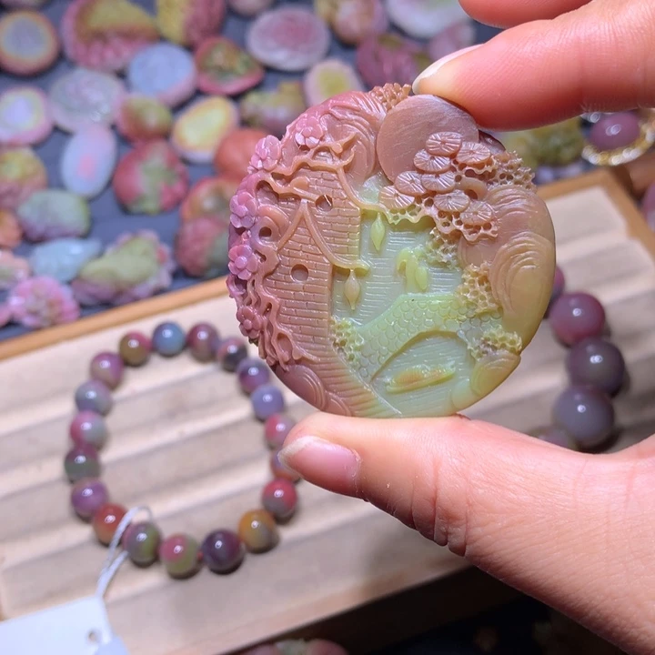 玛瑙/玉髓未镶嵌手链盐源玛瑙