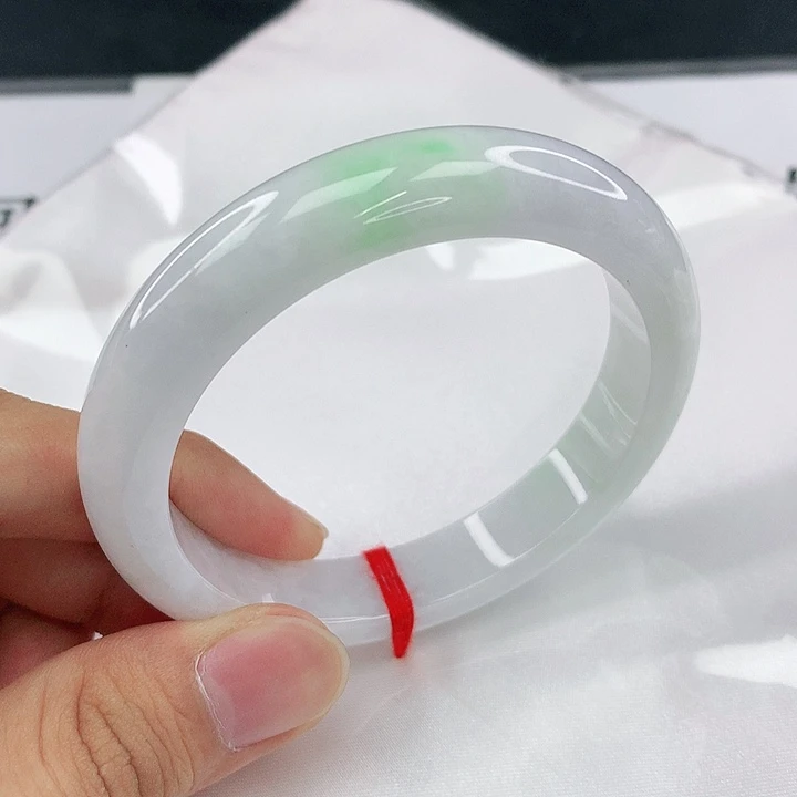 未镶嵌手镯翡翠圈57.8。40162