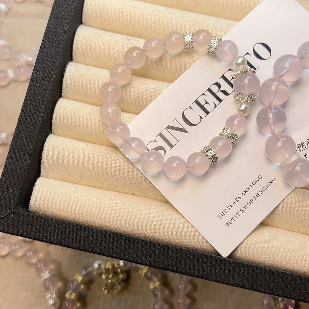 水晶手绳未镶嵌少女心事