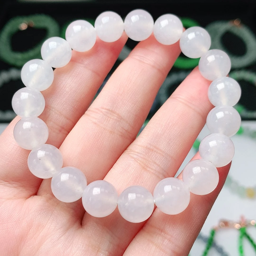 未镶嵌手链翡翠月*儿翡翠