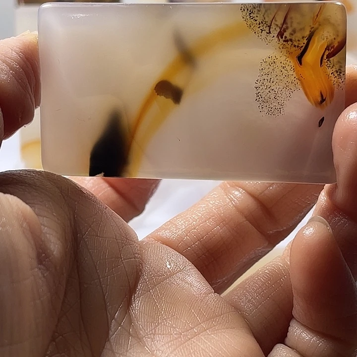 玛瑙/玉髓未镶嵌吊坠(不含链)