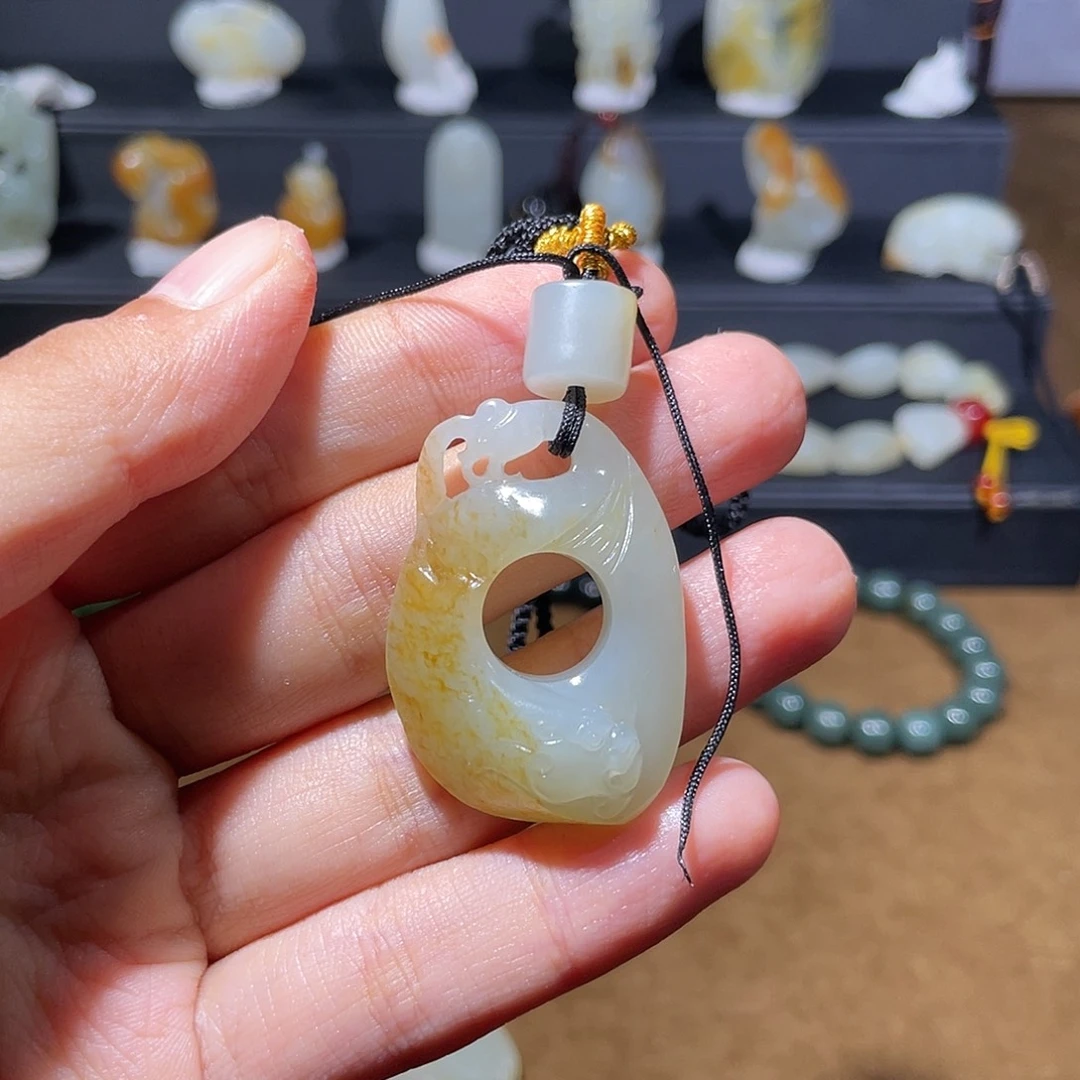 未镶嵌手链和田玉（青玉）