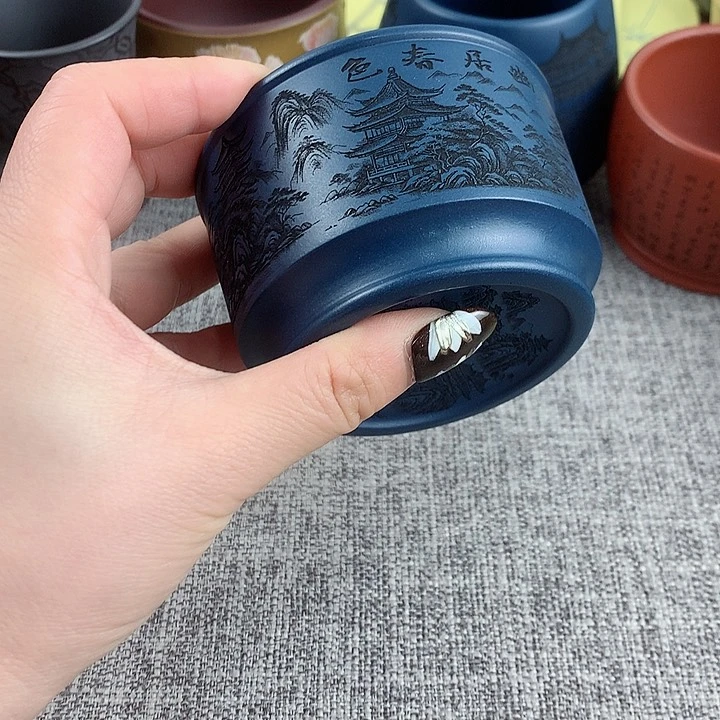 紫砂茶杯高端主人杯