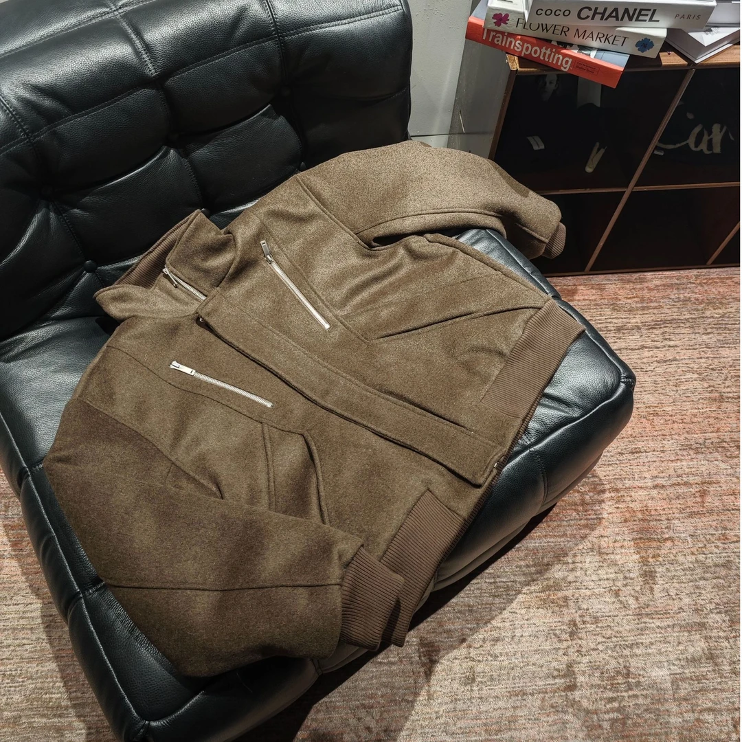 Uninhabitable 冬季立领夹克羽绒服休闲复古户外美式