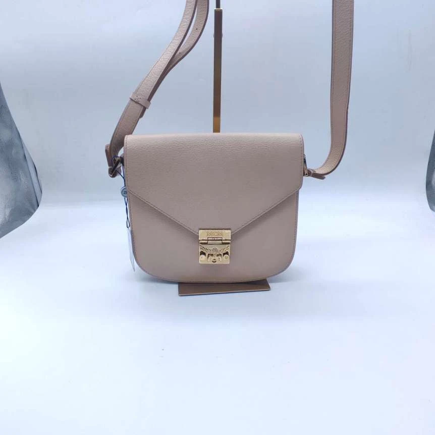 95新 MCM 793 1211 mcm奶茶色马鞍