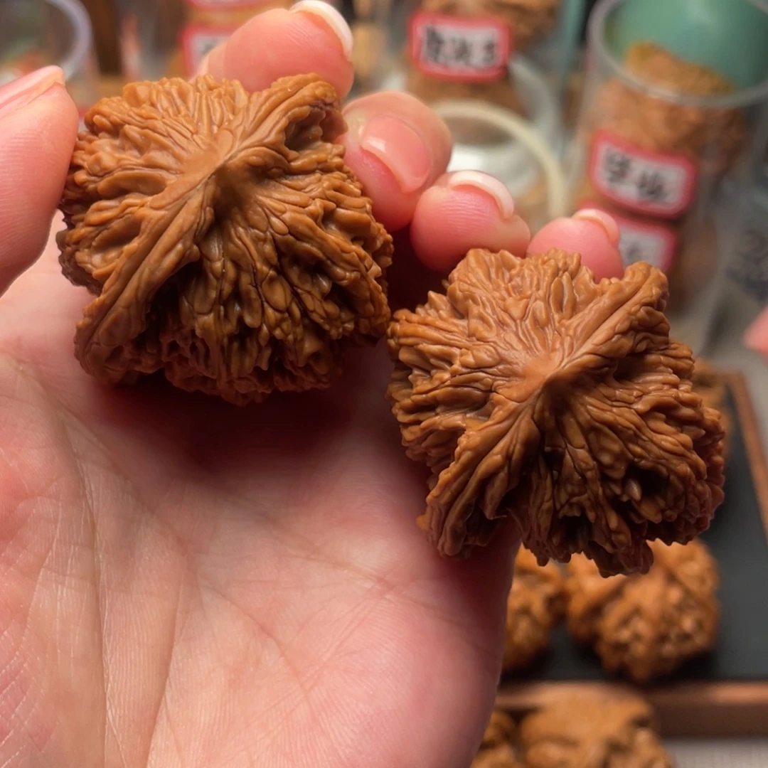 桃核把件48克全品霸气粗筋虎42+