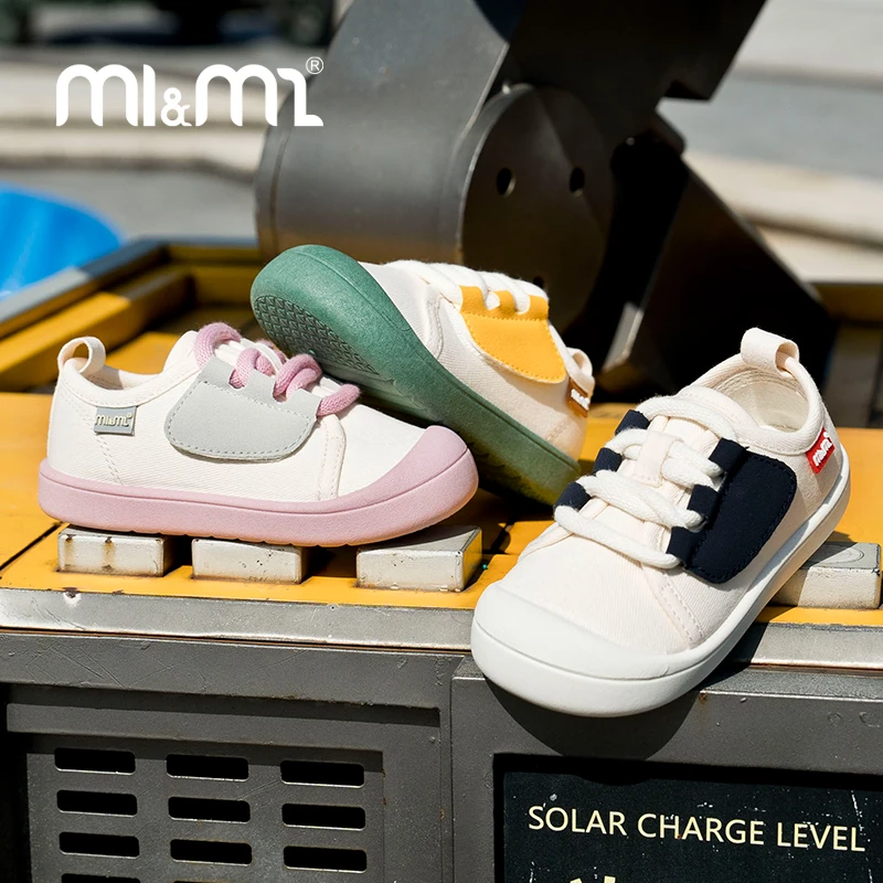 【专柜款】M1&M2新款2025年春糖果圆绳布鞋潮流童鞋机能鞋透气耐滑