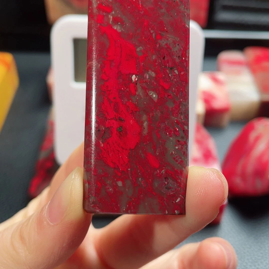 【闪购商品】昌化鸡血石缘***落邵氏鸡血石