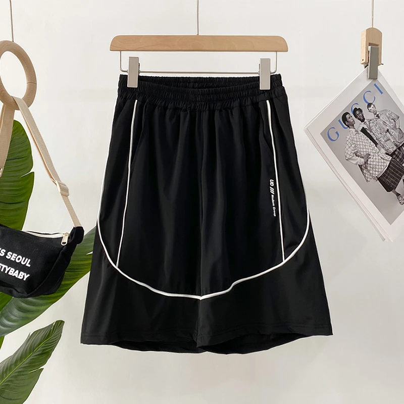 胖男童加肥加大冰丝速干短裤大码五分裤夏季弹力薄中裤G2KZ1875