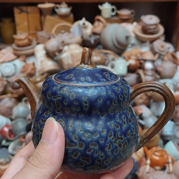 柴烧老岩泥高端茶器