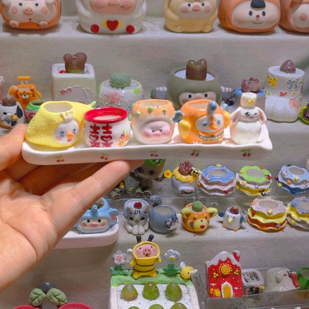 049纯手工制作重工盆盆25一个