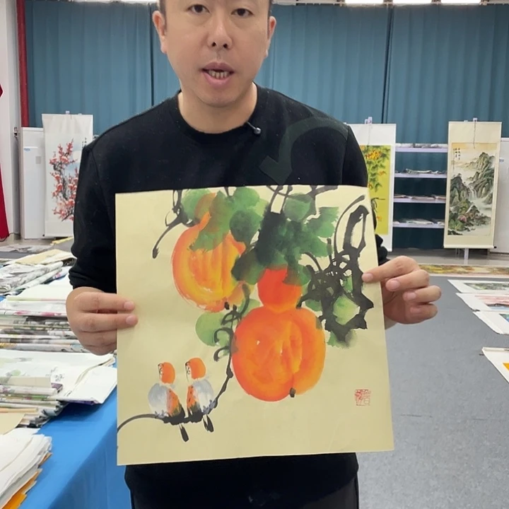 国画今天早上作品欣赏
