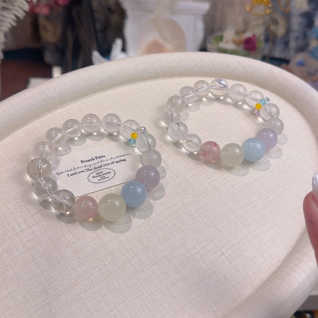 未镶嵌手链水晶天然水晶手串多样性发其一