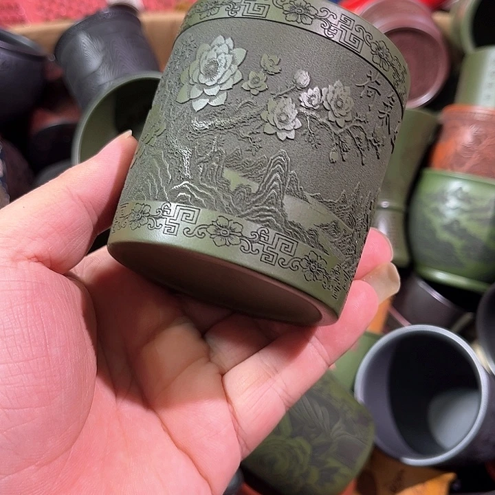 茶杯紫砂全手工紫砂主人杯