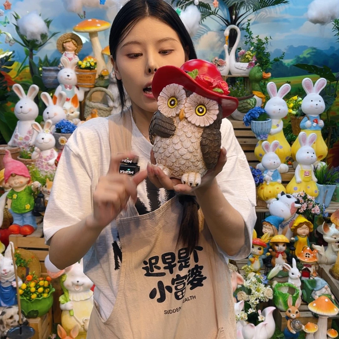 无花朵花园摆件装饰设计