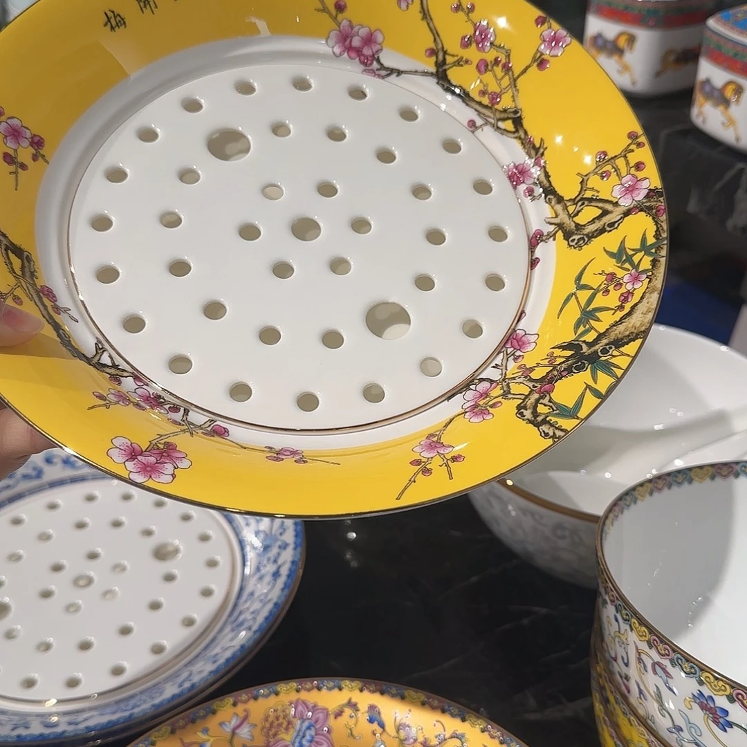 骨瓷骨瓷珐琅彩工艺