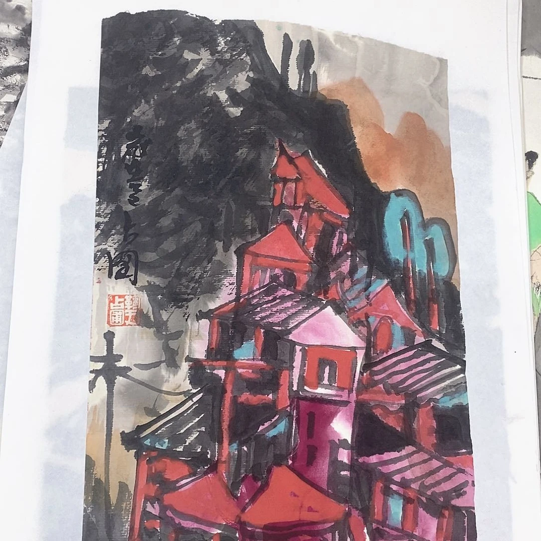 国画书画作品书画艺术