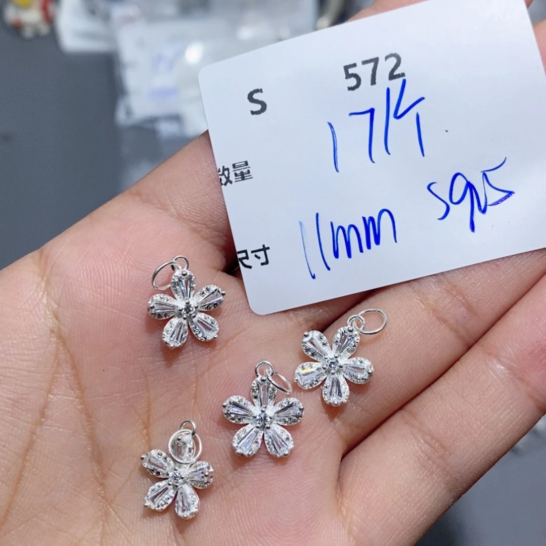 银S925镶嵌颈饰水晶S572